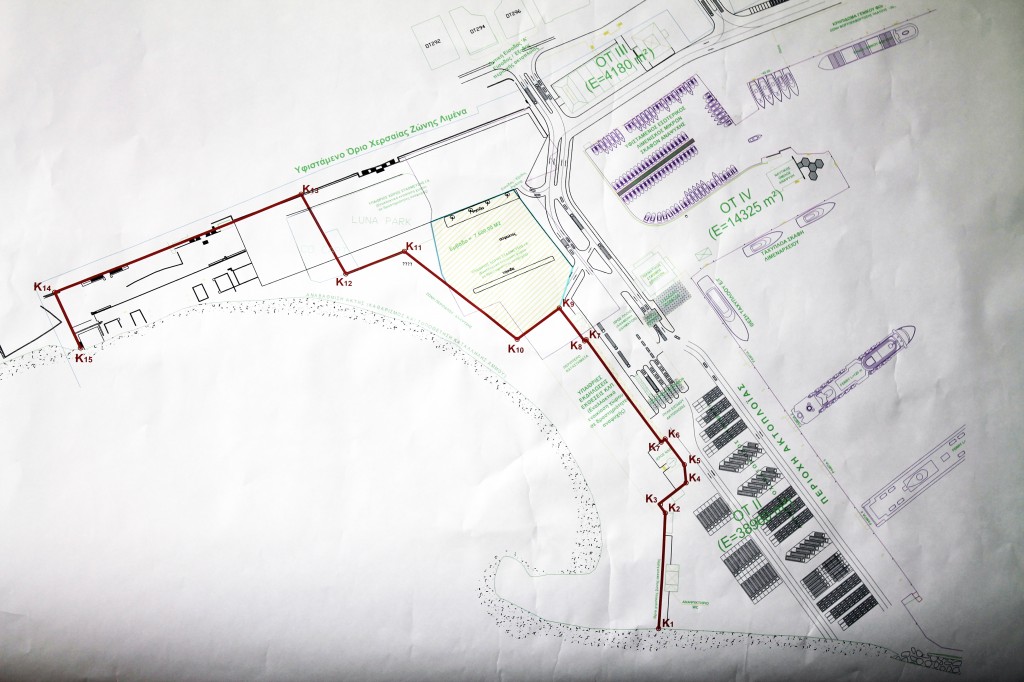 Σχέδιο Τοπογραφικού Προγραμματικής Σύμβασης ΟΛΑ-Δήμου (9/4/2012)