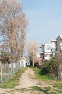 Δρόμος δίπλα στο Πάρκο Κυκλοφοριακής Αγωγής
